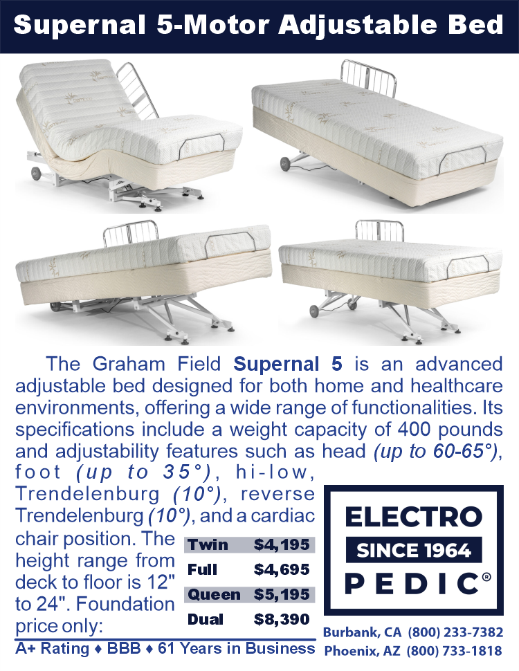 Tempe Electropedic Supernal 5
